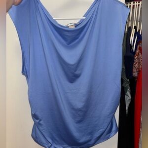 H&M Light Blue Muscle Tee